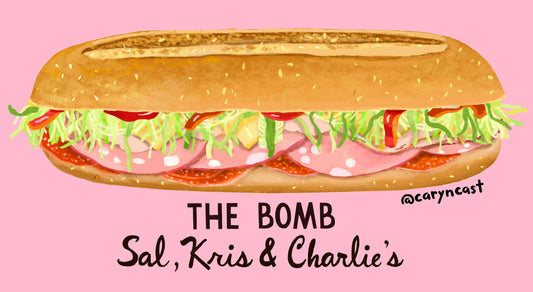 The Bomb Sandwich from Sal, Kris and Charlie's Art Print