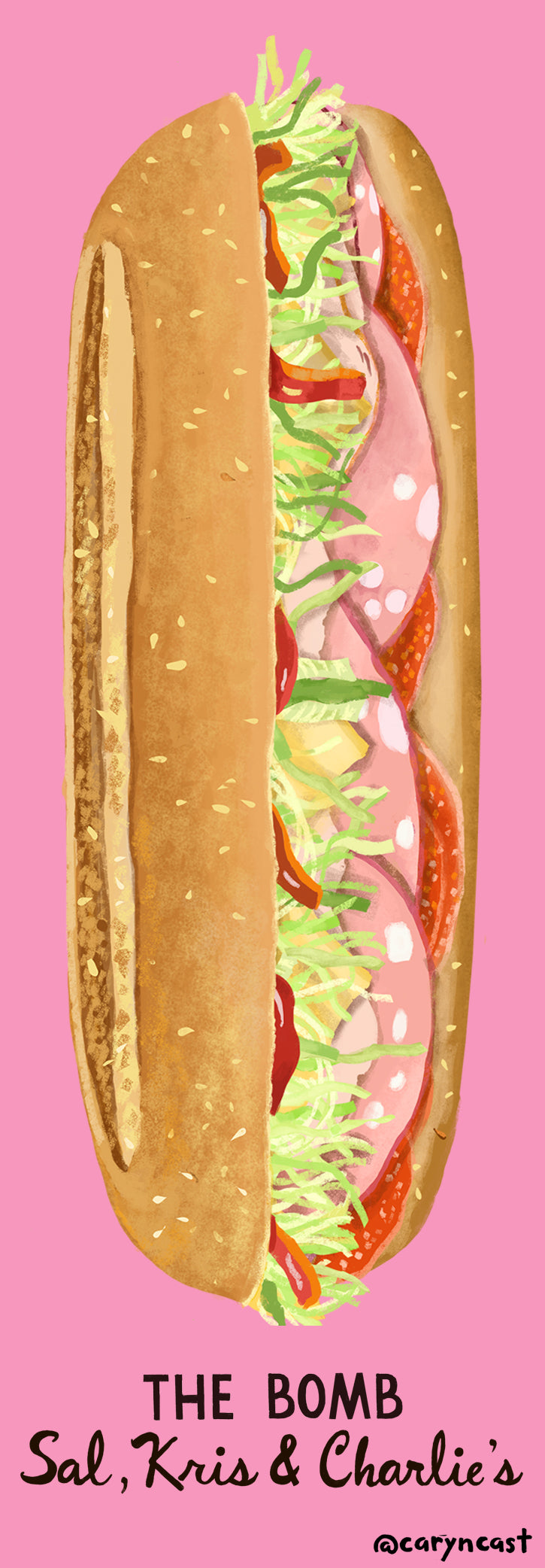 NYC Iconic Snacks bookmark set