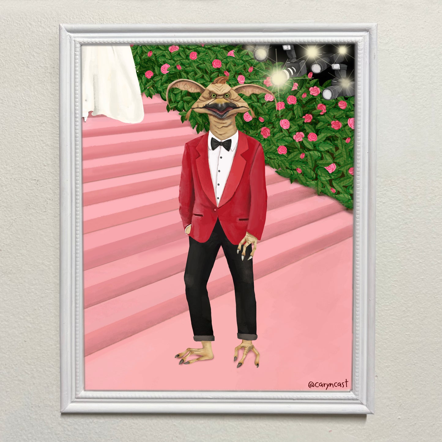 Salacious B. Crumb at the MET Gala Print