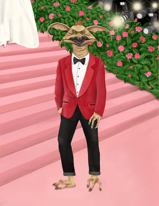 Salacious B. Crumb at the MET Gala Print