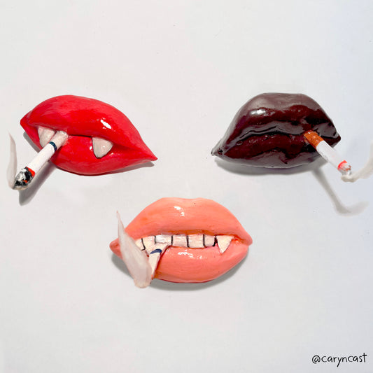 Set of 3 Fangs Magnets