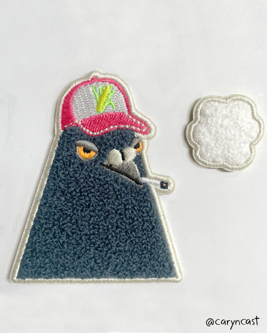 Smoking Pigeon Patch