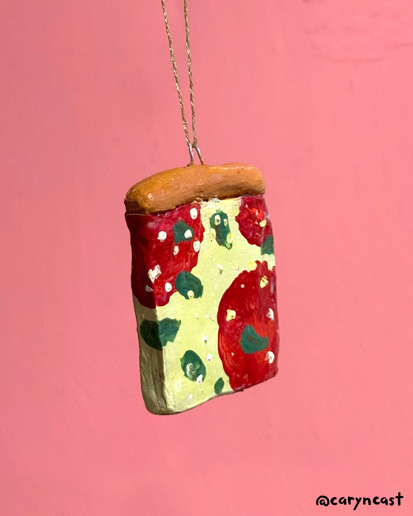 Square Slice Ornament