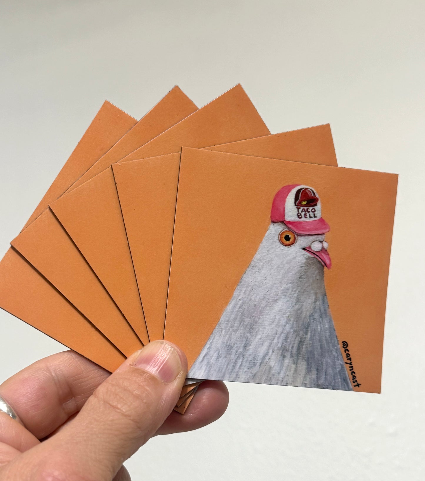 Taco Bell Pigeon Magnet