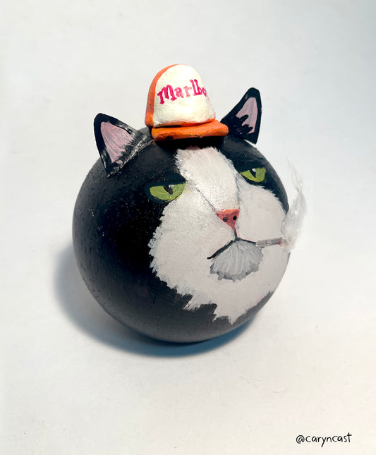 Tony Tuxedo the Smoking Cat