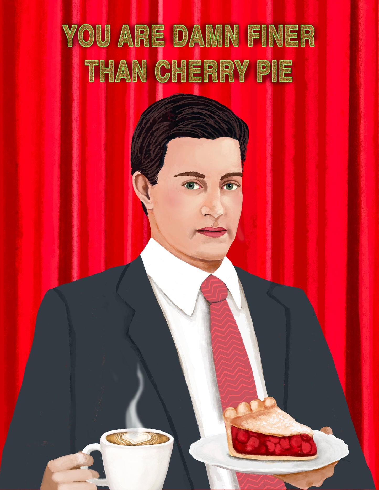 Twin Peaks Valentine Card Set