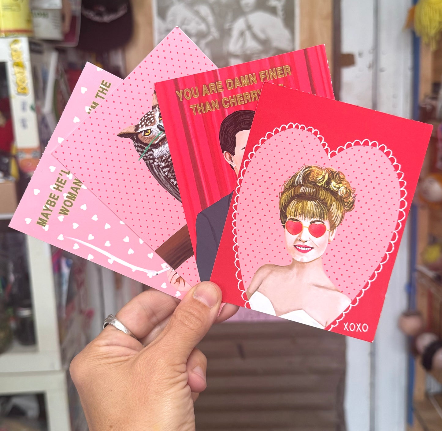 Twin Peaks Valentine Card Set