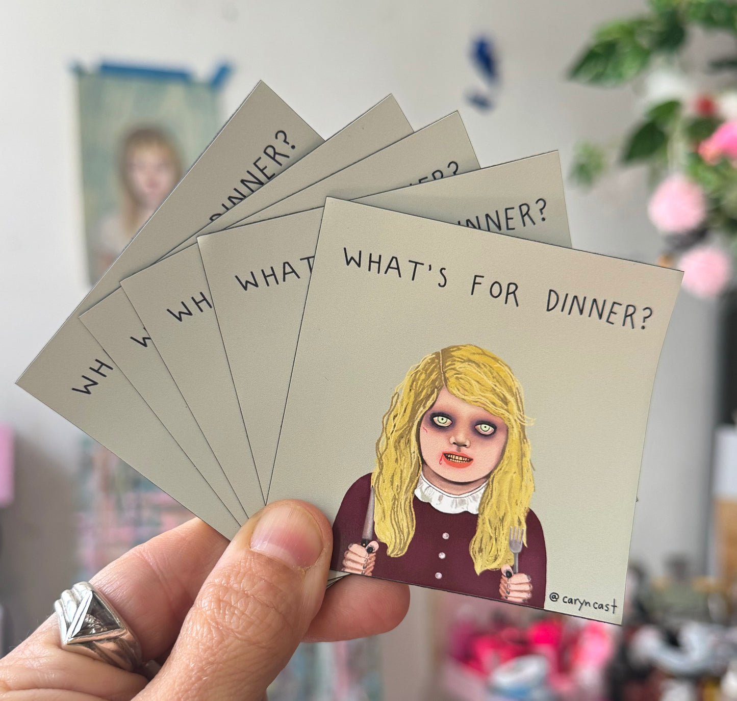 What's For Dinner magnet