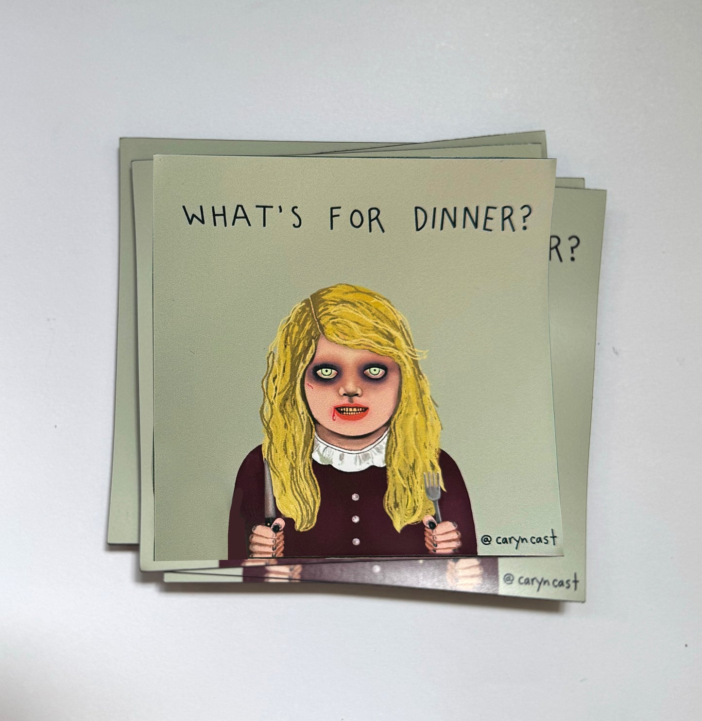 What's For Dinner magnet