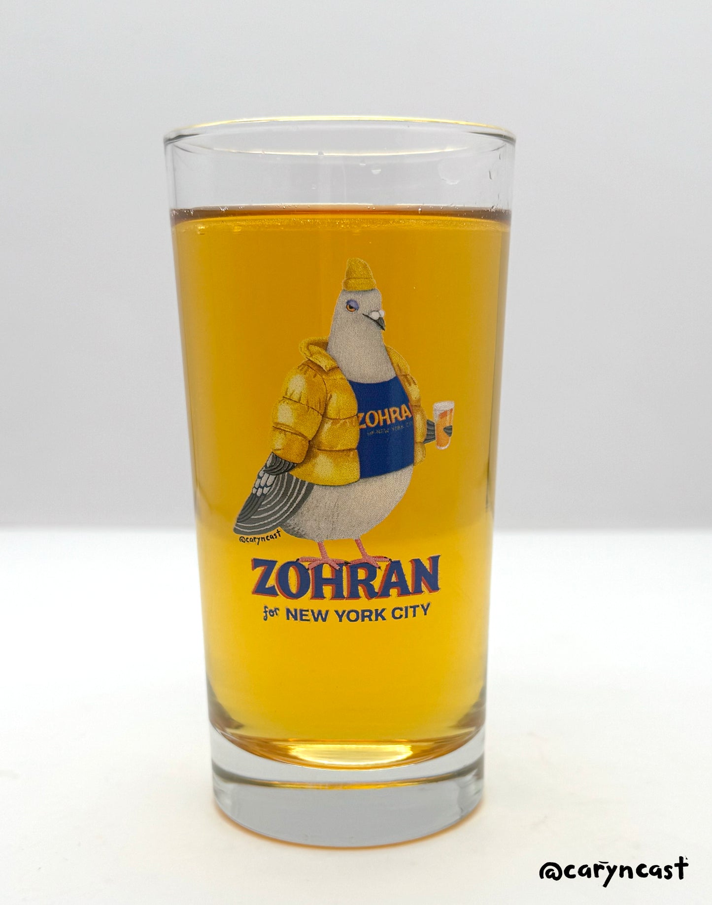 Winter Jerry Highball Glass