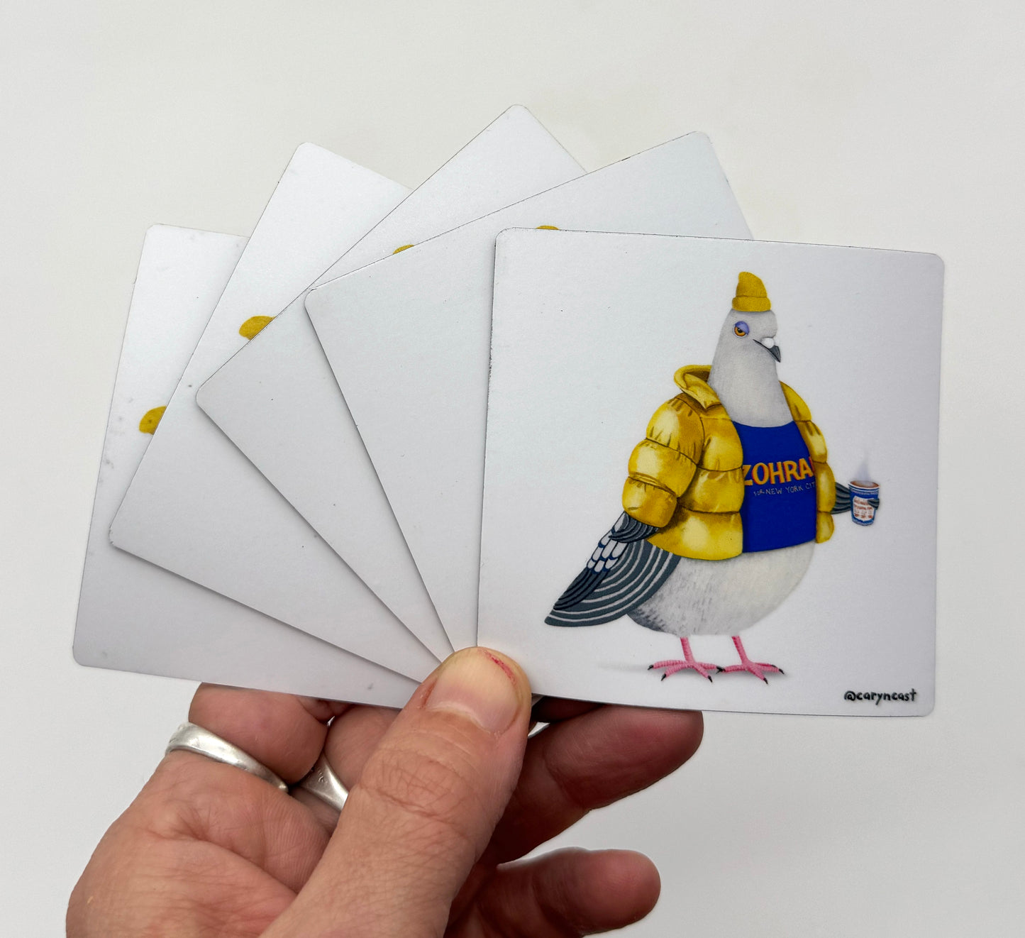 Winter Jerry for Zohran Magnet