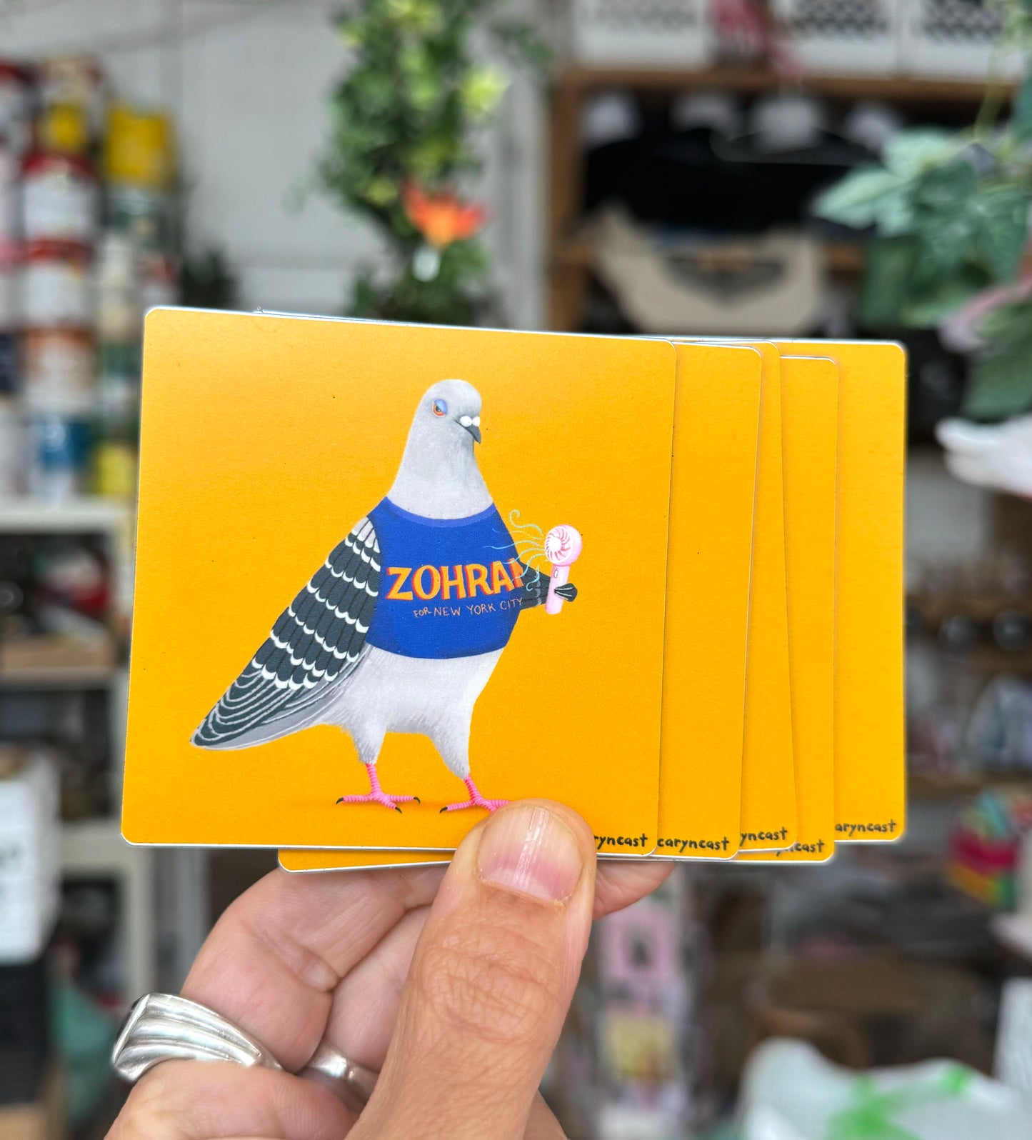 Jerry for Zohran magnet
