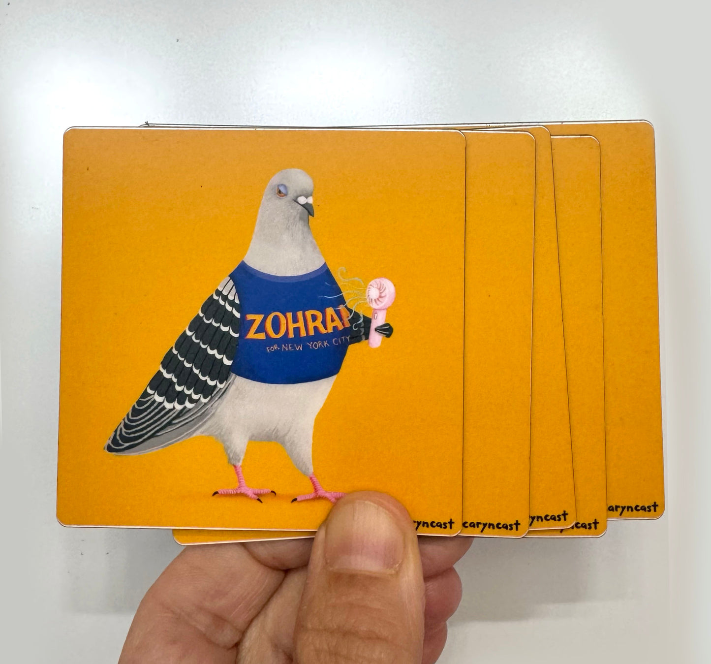 Jerry for Zohran magnet