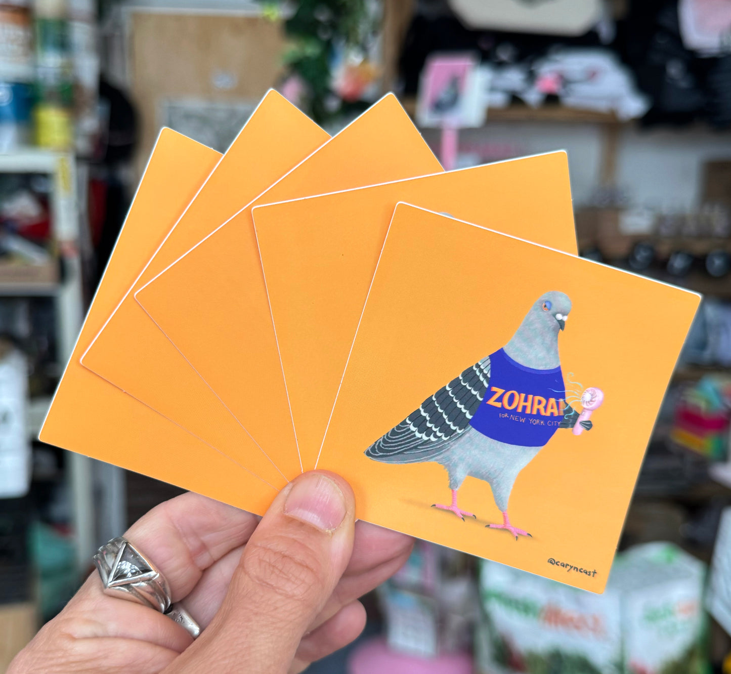 Jerry for Zohran Sticker