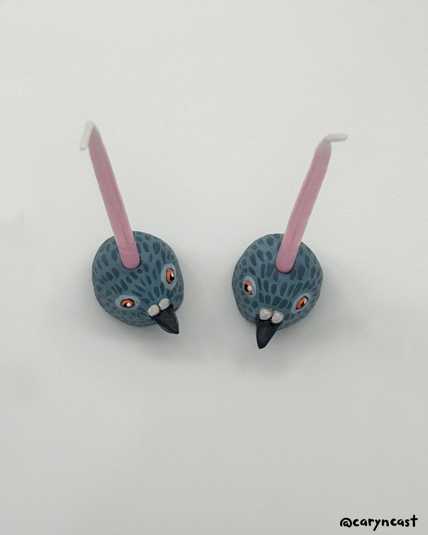 Pigeon Candle Holders
