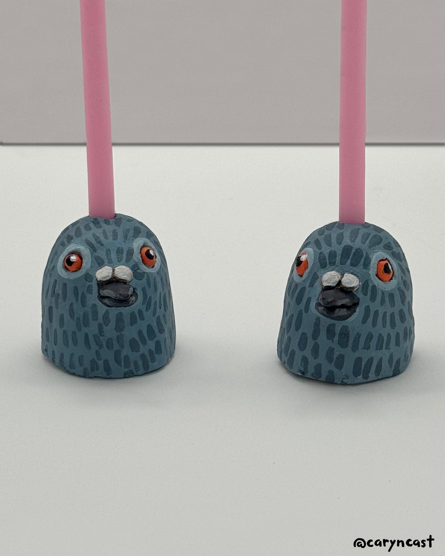 Pigeon Candle Holders
