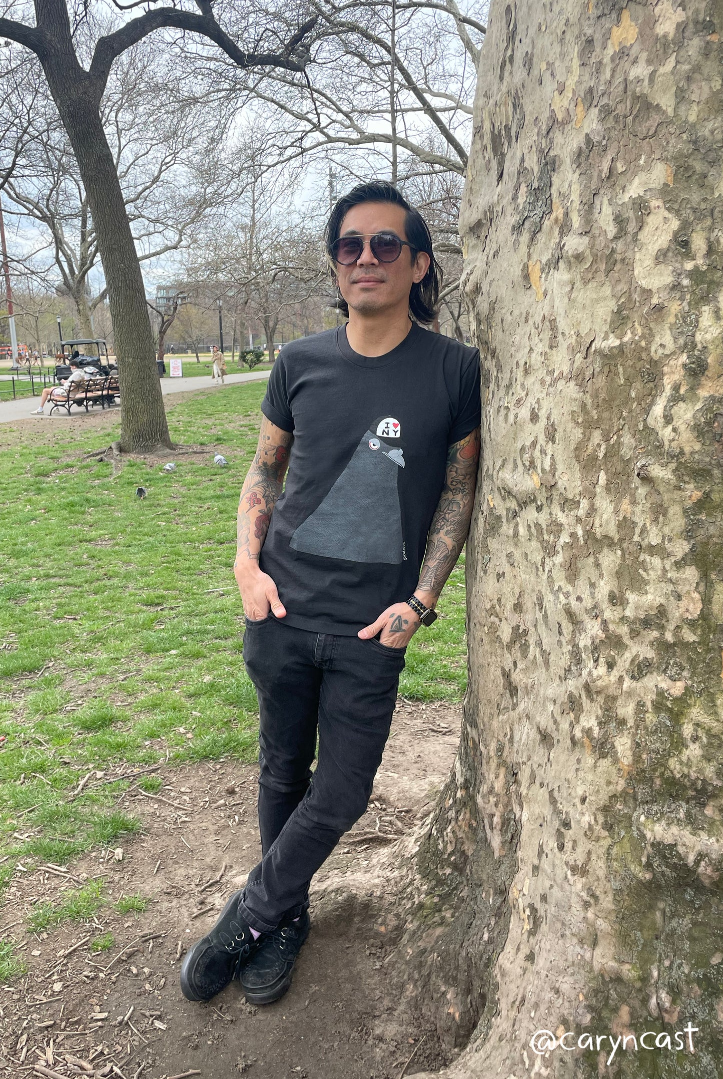 Grumpy Pigeon tshirt