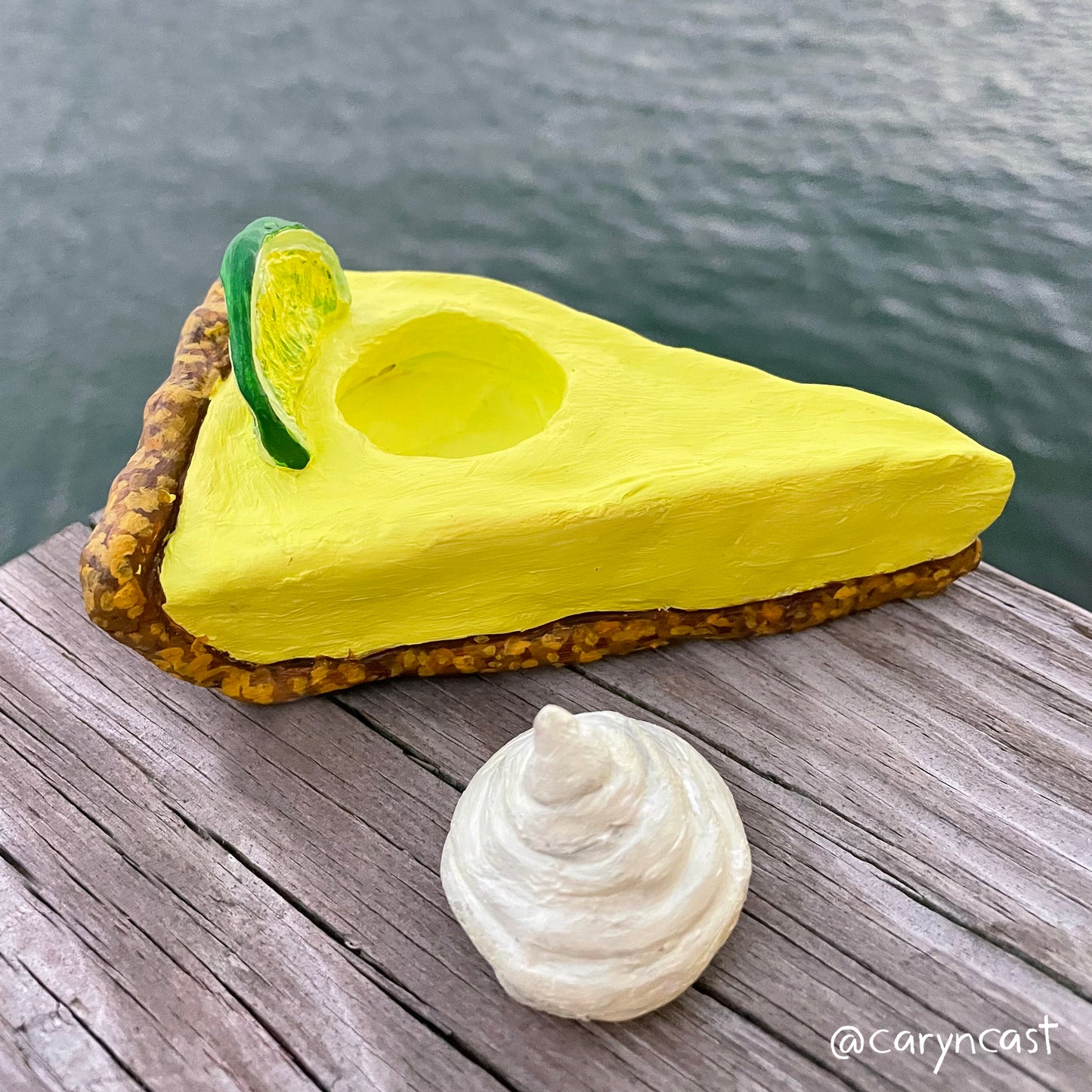 Key Lime Pie Pillbox